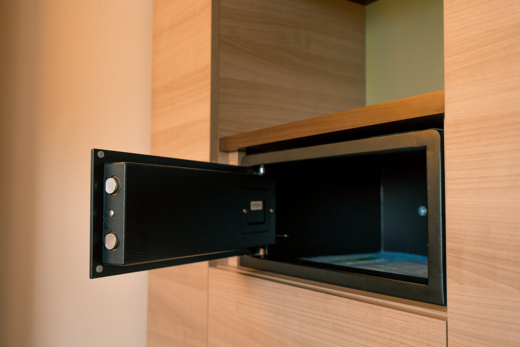 in-wall gun cabinets