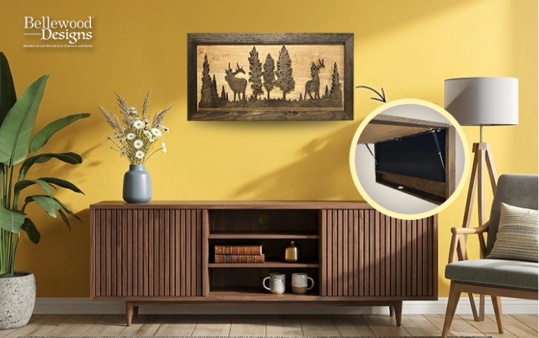 Why a Hidden Wood Gun Cabinet Is the Smart Choice for Your Home