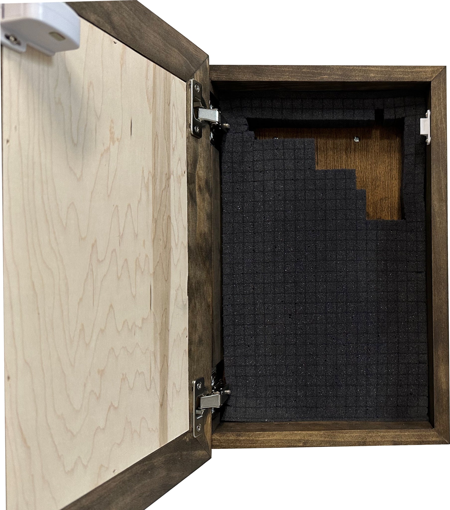 2nd Amendment Gun Safe - Wall Mounted Hidden Gun full open