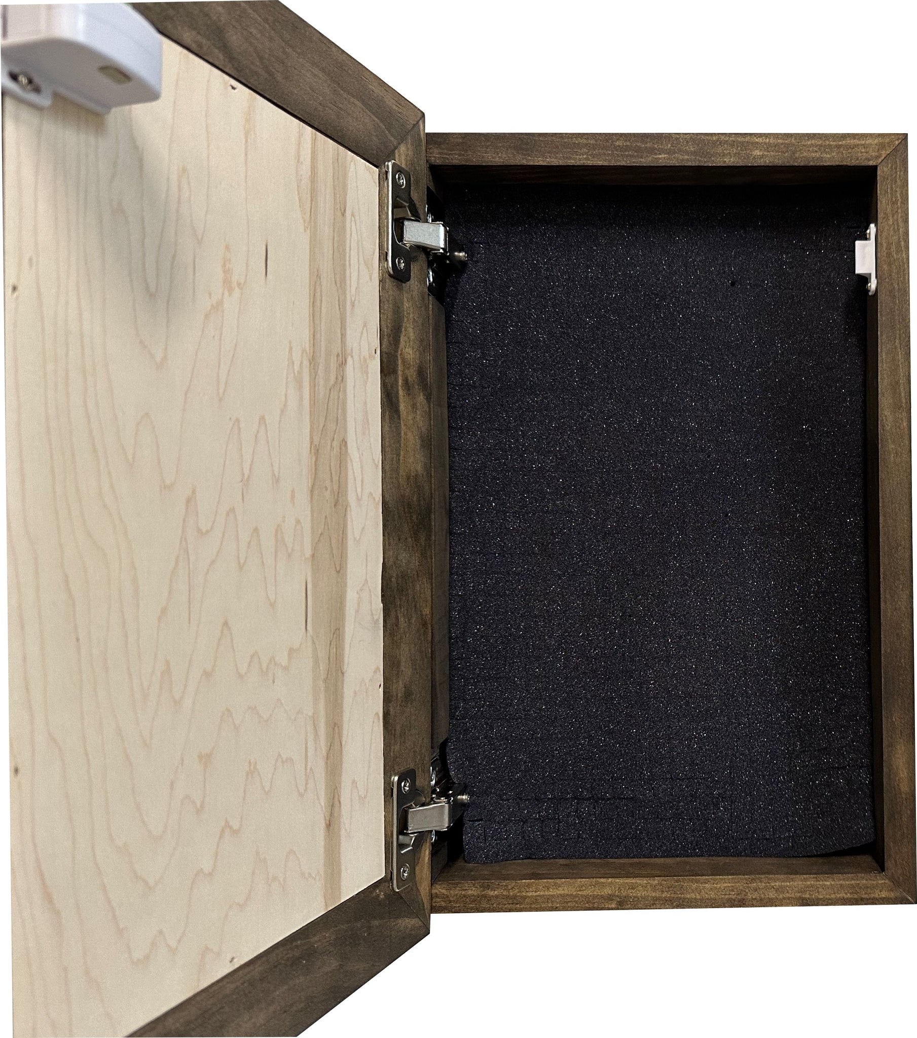 2nd Amendment Gun Safe - Wall Mounted Hidden Gun full open view