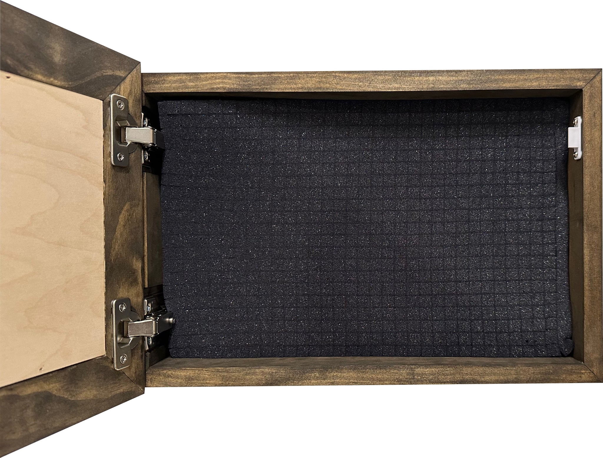 Be Still and Know That I am God Psalm 46:10 Hidden Gun Safe with full open look