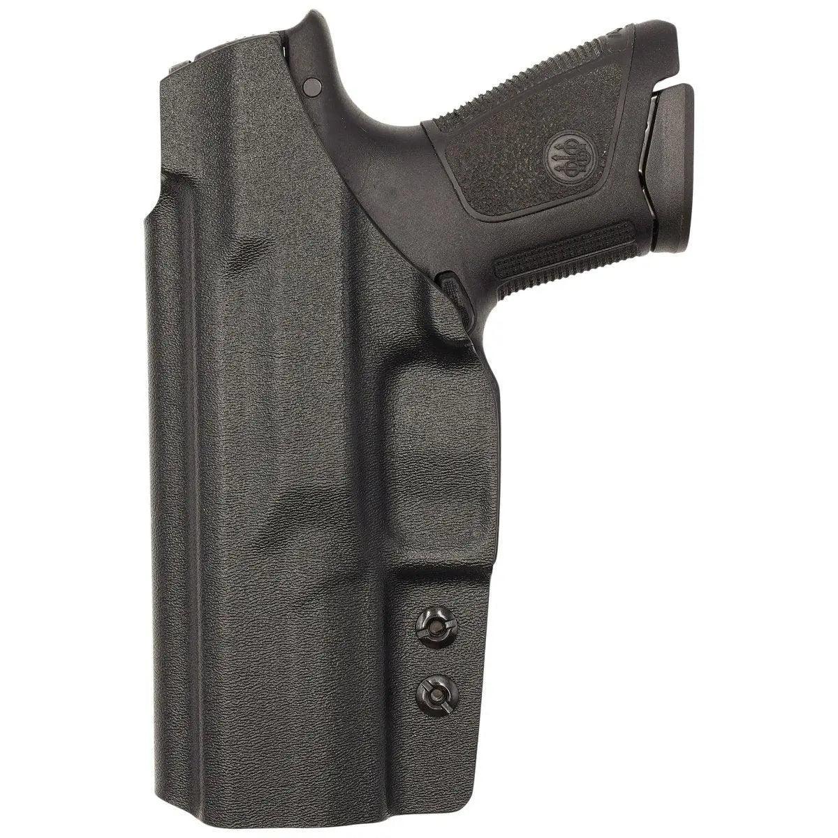 Right-Handed Black Leather Outside-the-Waistband (OWB) Holster For Beretta APX Carry