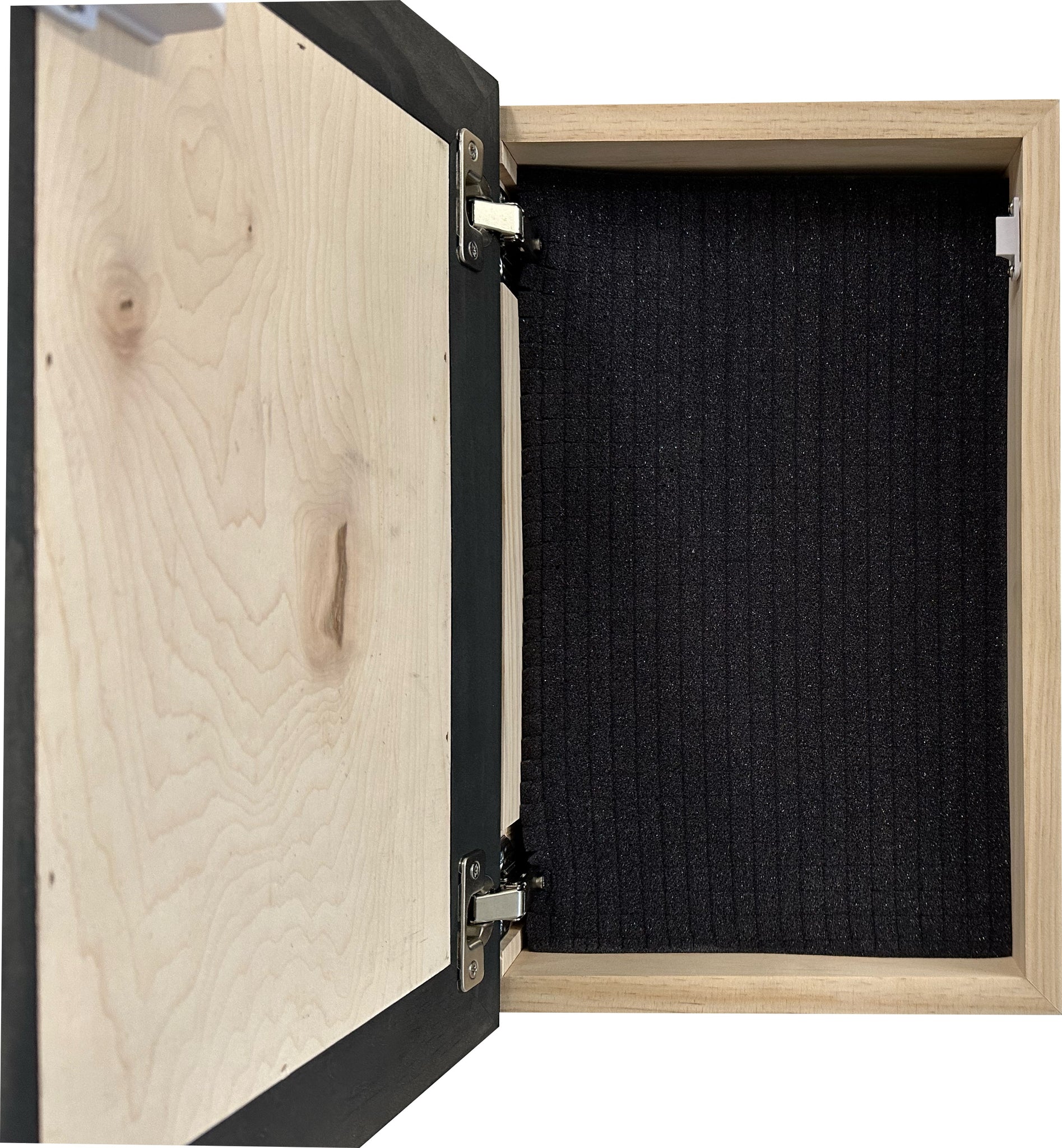 Black Horse Wall Art Decoration Hidden Gun Cabinet with inside storage space
