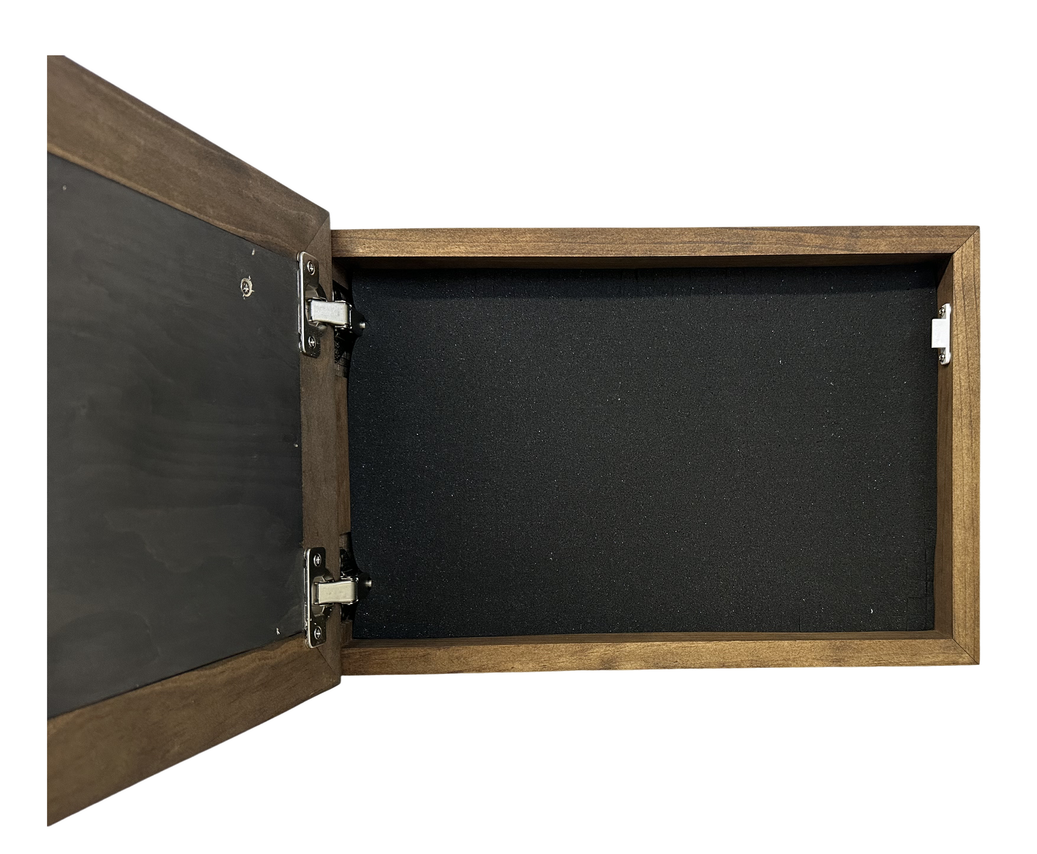 Buck and Doe in The Woods Hidden Gun Concealment Furniture front view with storage 