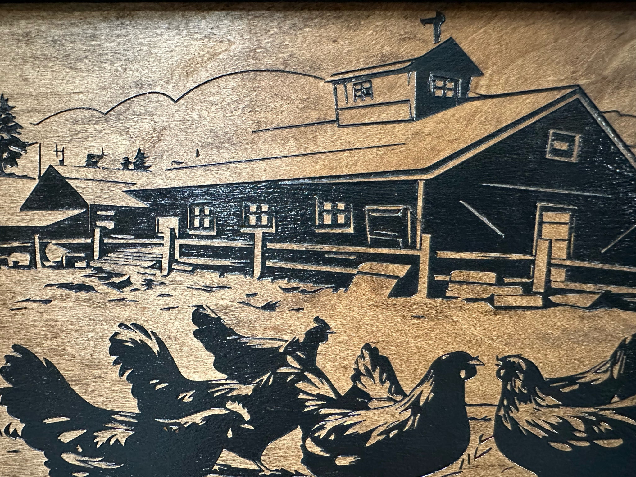 Buy Chicken Farm Concealed Gun Storage Cabinet 