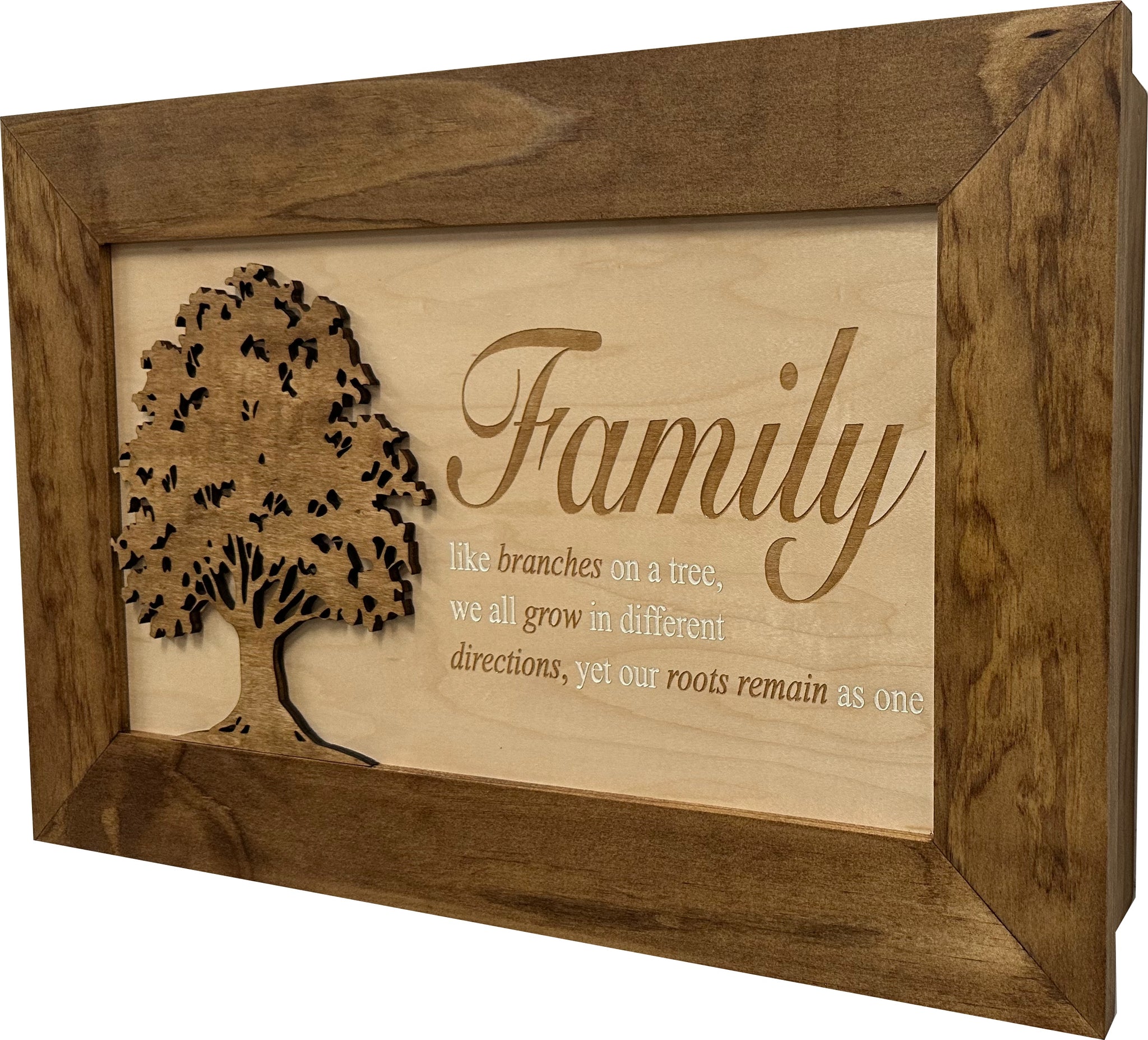 Buy Family Branches Decorative Secured Gun Storage Cabinet 