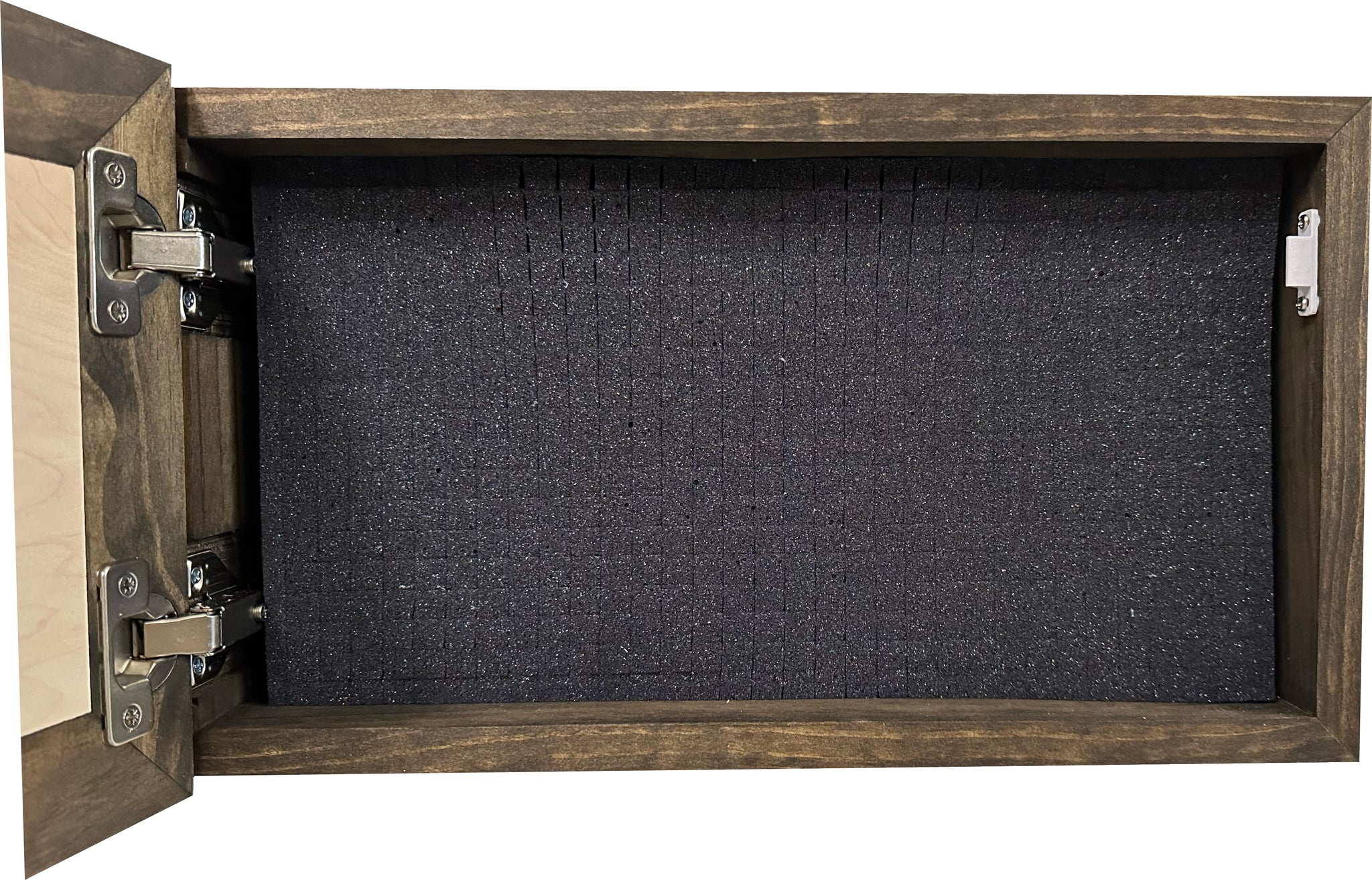  Ducks on a Pond Hidden Gun Cabinet | Wood Wall Décor full inside storage
