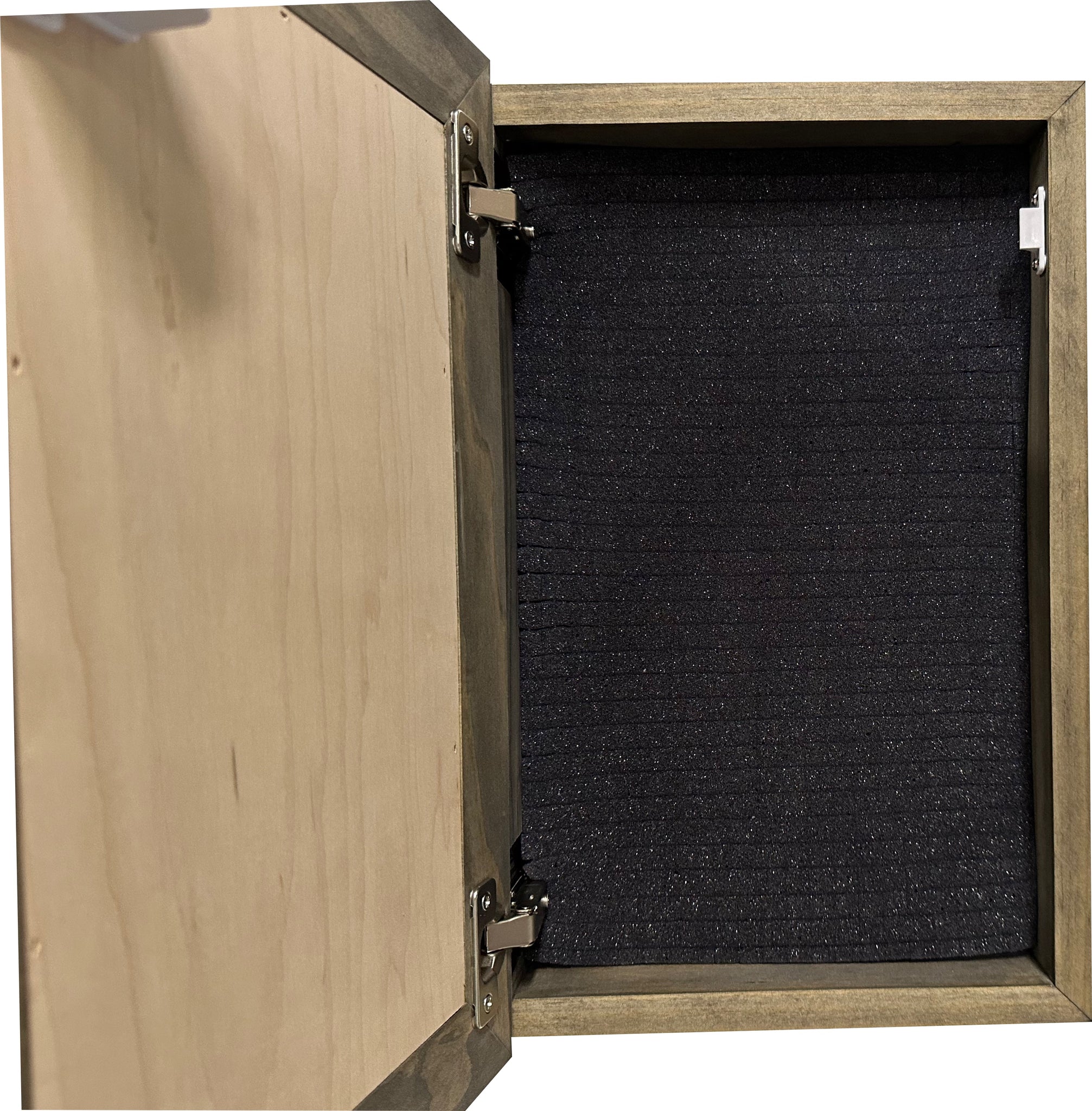 Every Family Has a Story Wooden Hidden Gun Safe Wall Decor with Foam