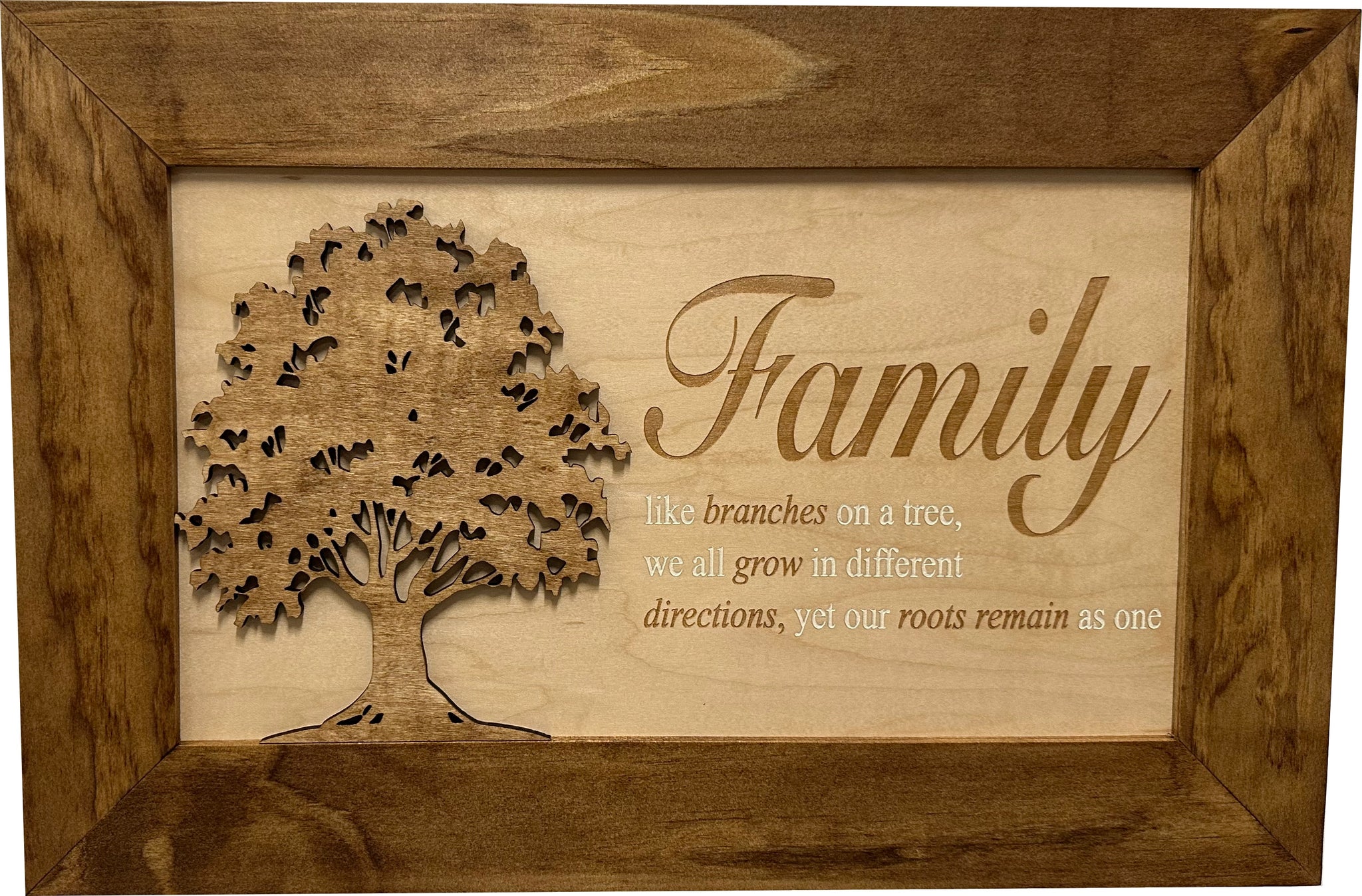 Family Branches Decorative Secured Gun Storage Cabinet | Bellewood