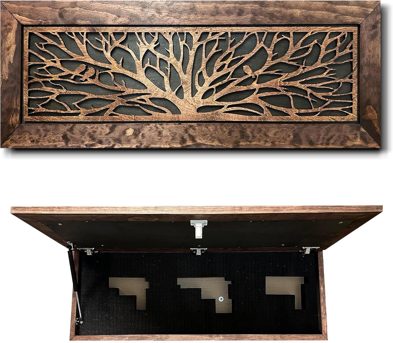Large Birds in a Tree Gun Concealment Furniture