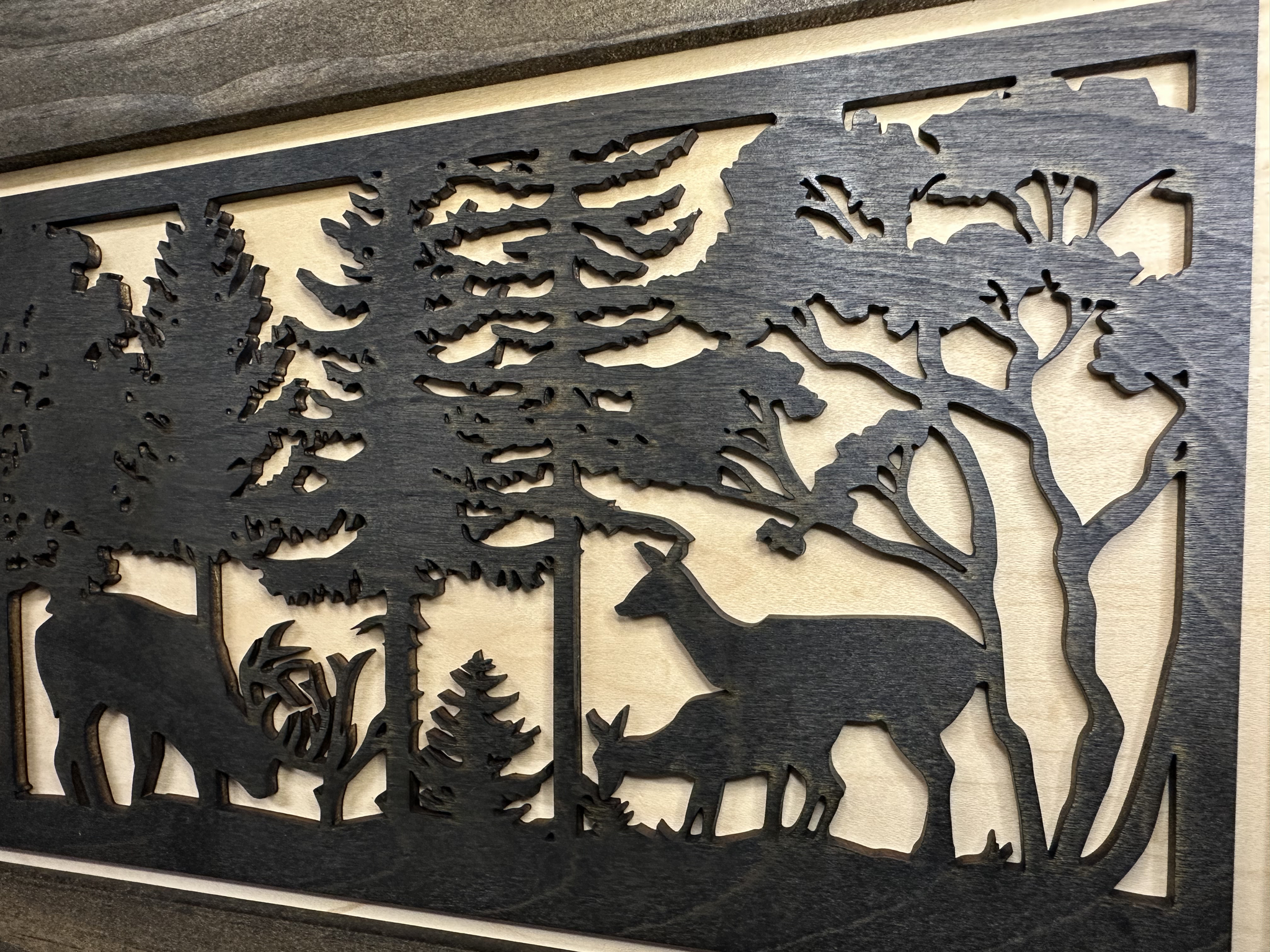 Shop Deer Hunter Coat Rack Hidden Gun Storage with Hooks