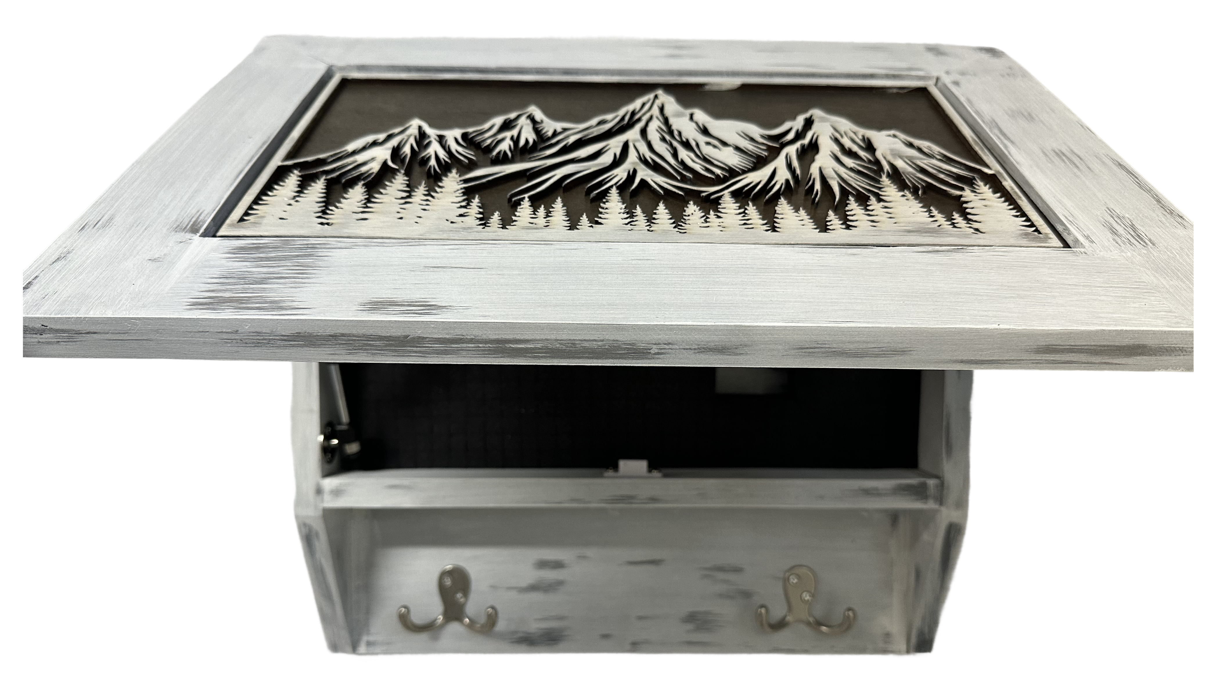 Buy Snow Mountain Hidden Gun Safe Coat Rack Wall C...