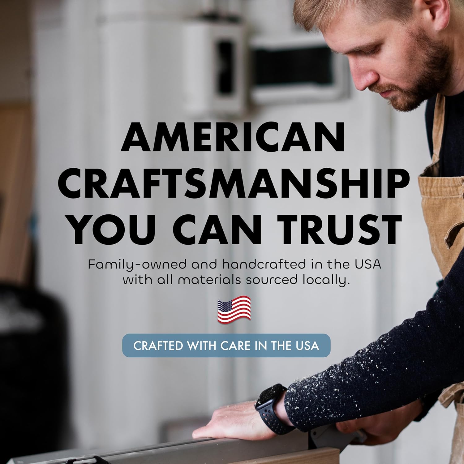 Three Layered Cross Wall-Mounted Secure Hidden Gun Cabinet | Made in USA