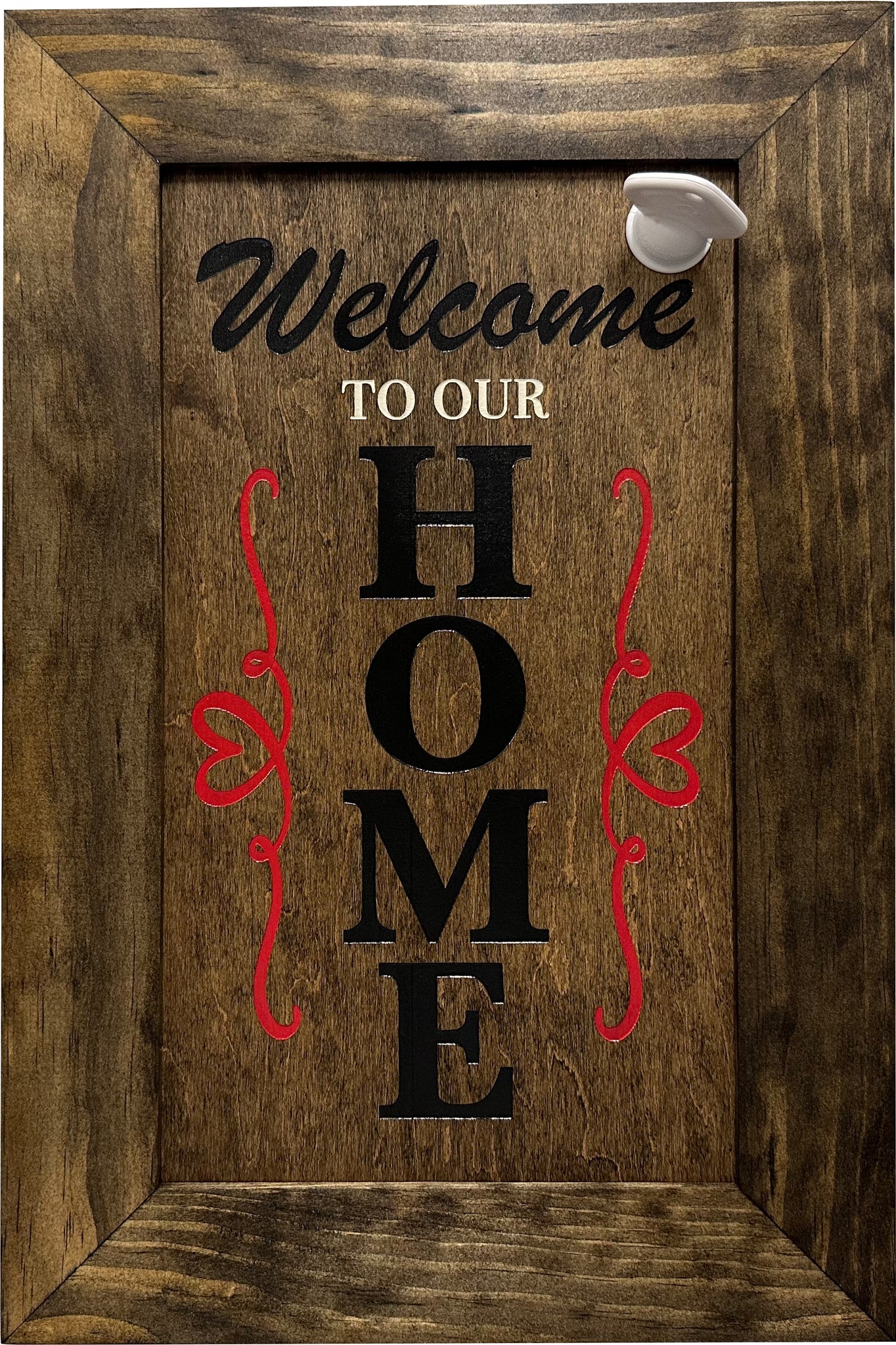 Welcome to our Home Wall Wooden Secure Gun Safe with key