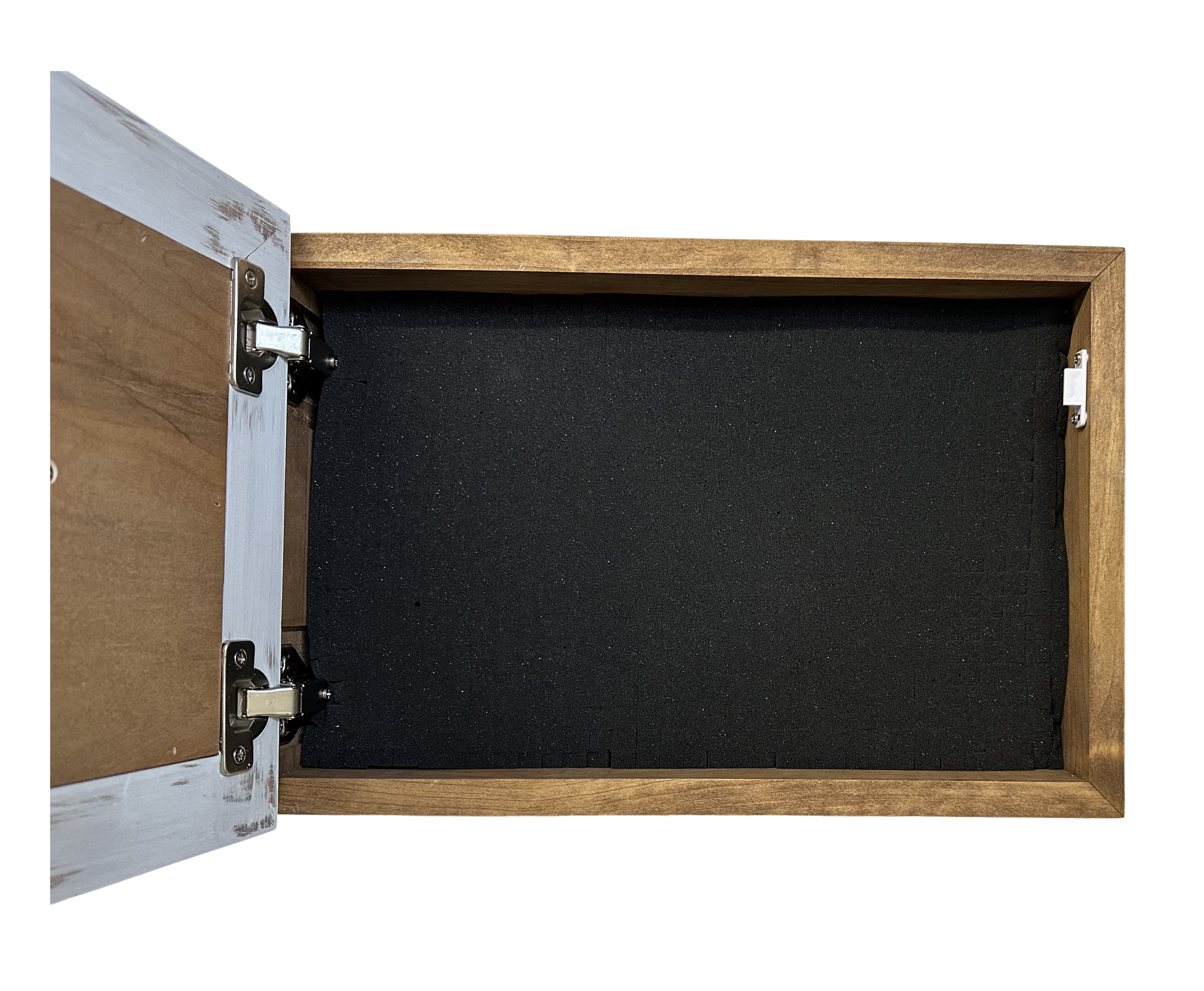 White Wolf Gun Concealment Hidden Gun Storage Wall inside space