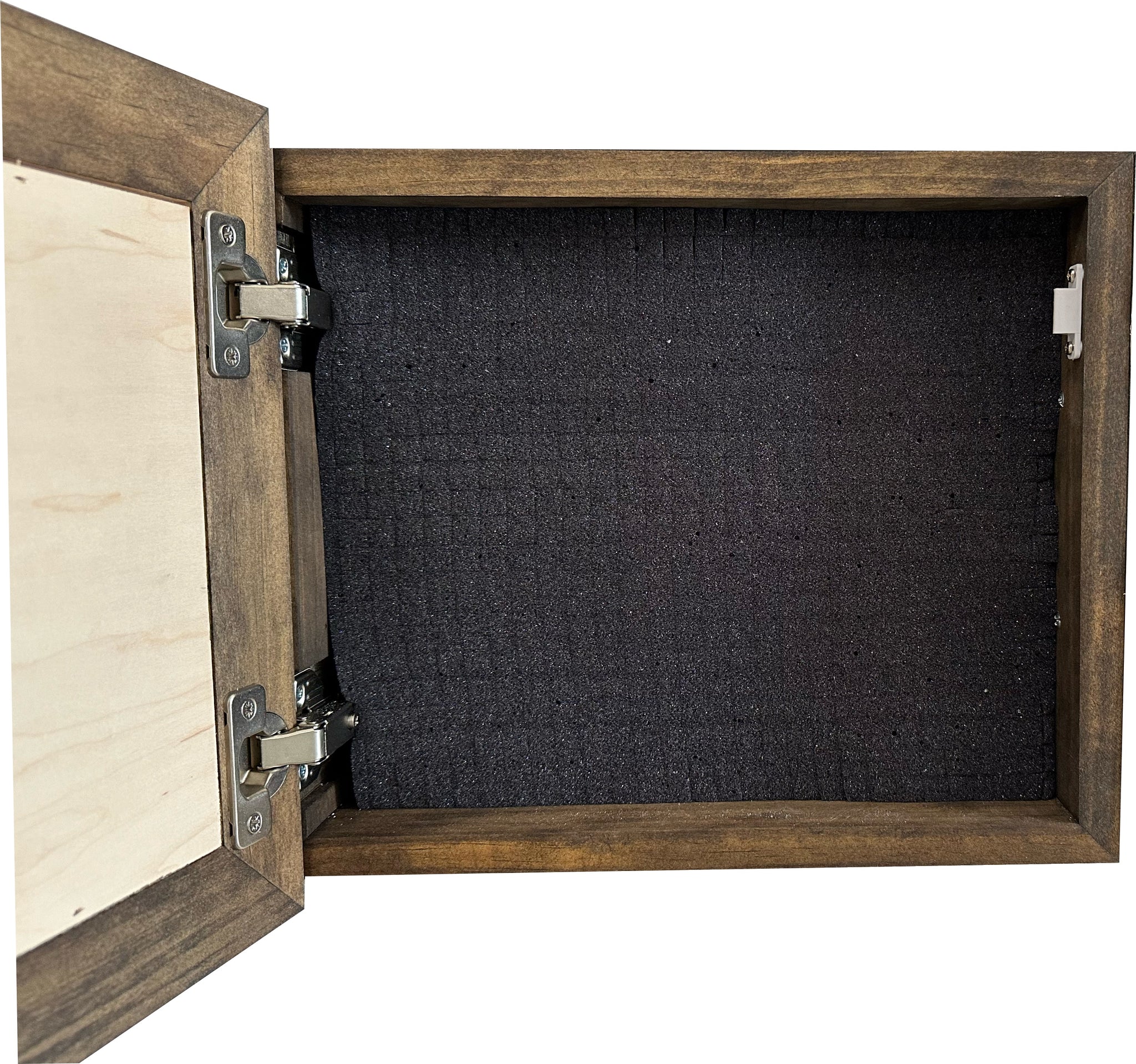 Bellewood Designs Luke 11:21 bible verse hidden gun safe empty foam interior