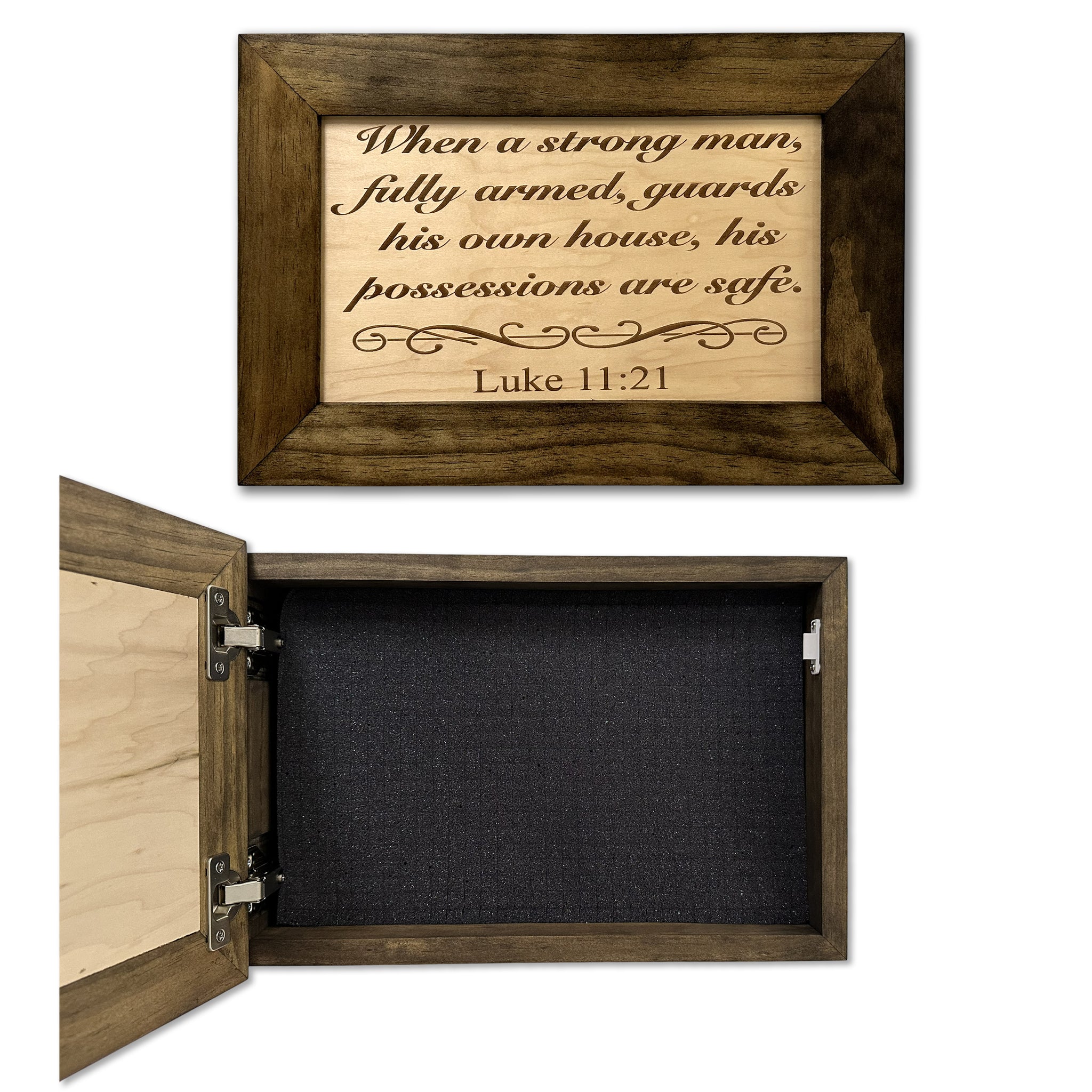 Lock Box Religious Faith Themed Gun Cabinets ...