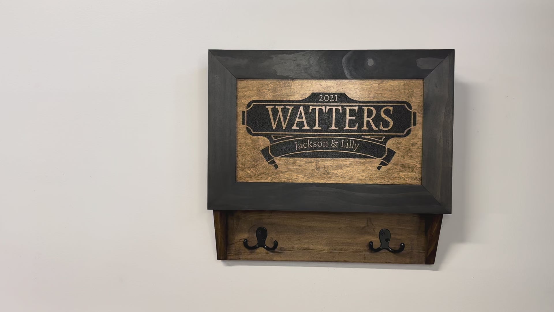 Customizable Watters Hidden Gun Shelf Storage Wall Cabinet demonstration video