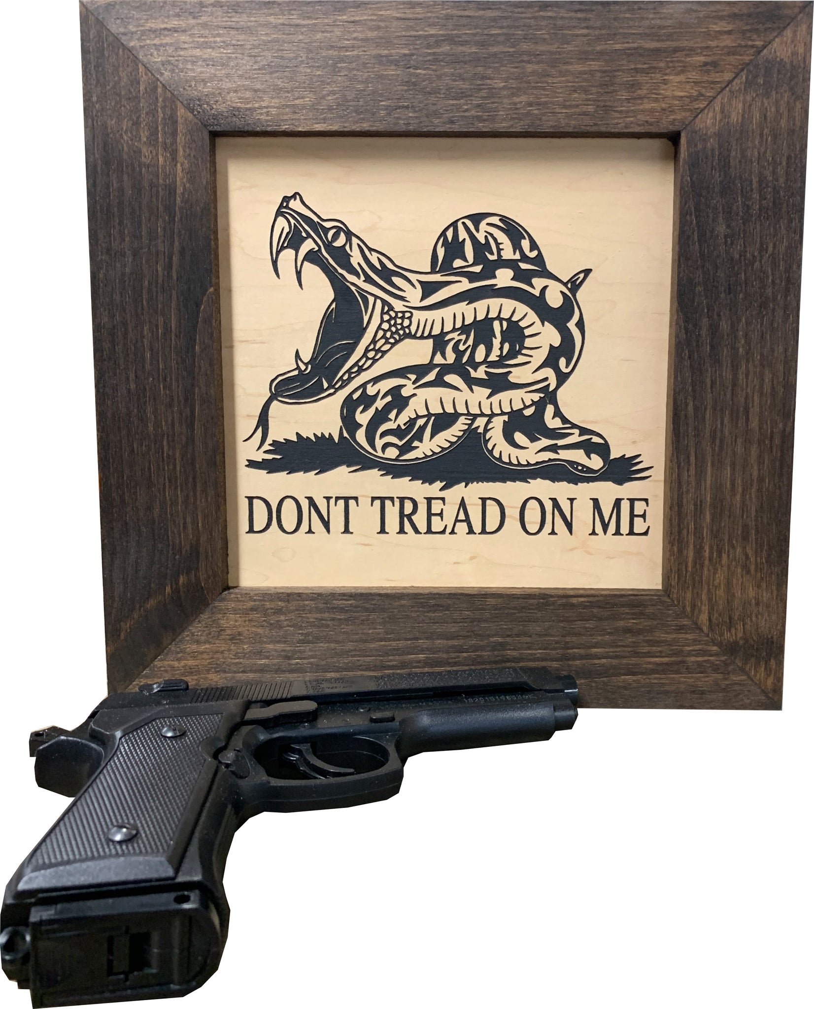 Bellewood Designs 2nd Amendment Dont Tread On Me Concealment Shelf

