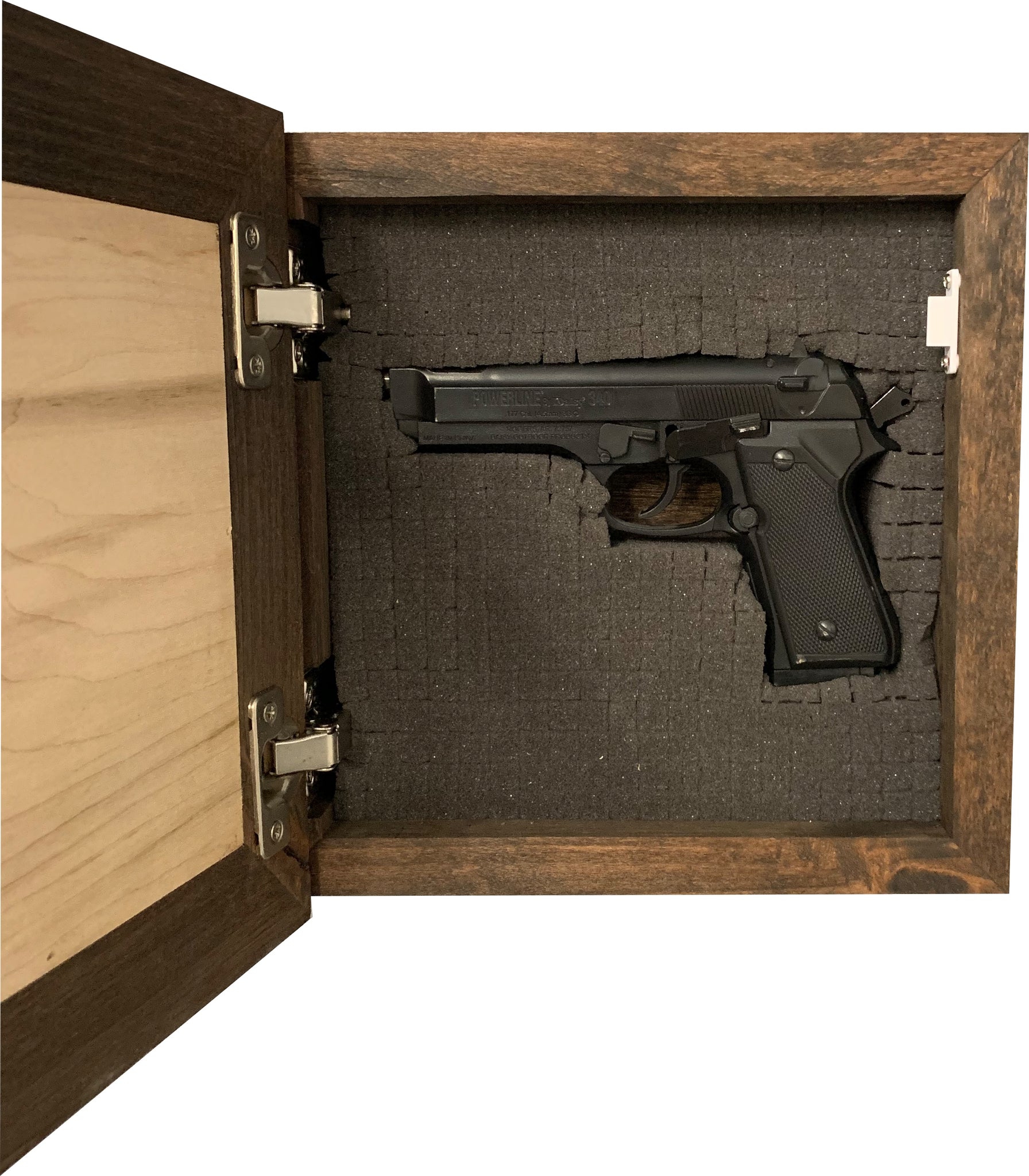 Bellewood Designs 2nd Amendment Dont Tread On Me Shelf Interior Foam Pistol