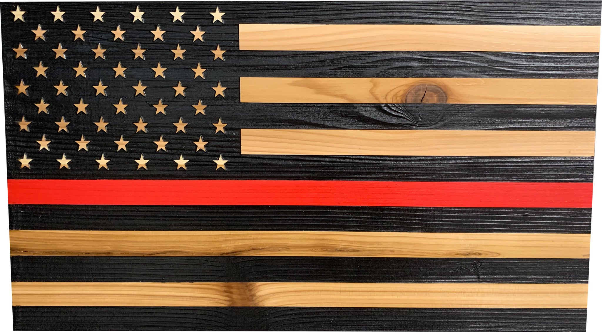 Buy Red Line Customizable American Flag Hidden Gun Storage